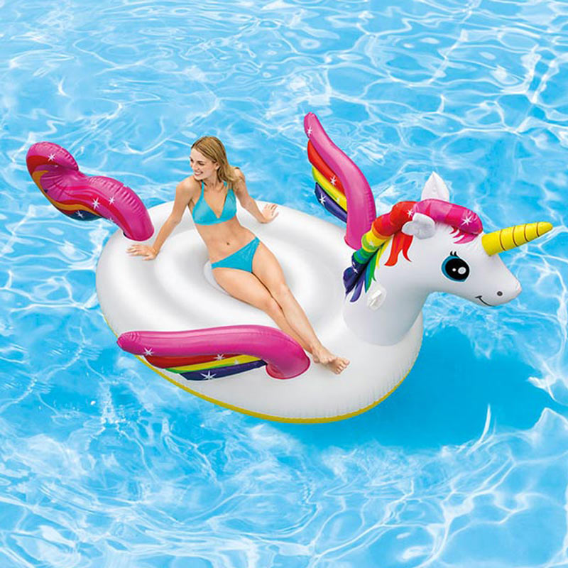 intex 57281, unicorno gigante intex 57281, giochi gonfianbili per piscina, isola gonfiabiloe gigante, 