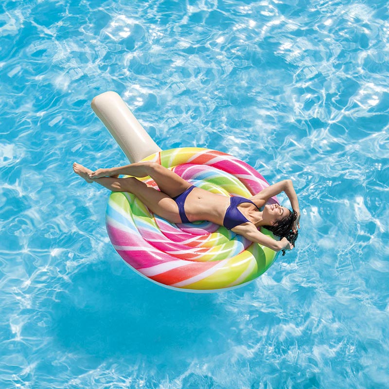 intex 58753EU, intex 58753 lollipop float, lecca lecca gigante gonfiabile intex 58753, giochi gonfiabili per piscina, 