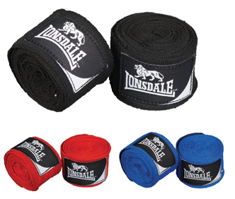 BENDE BOXE LONSDALE NERE