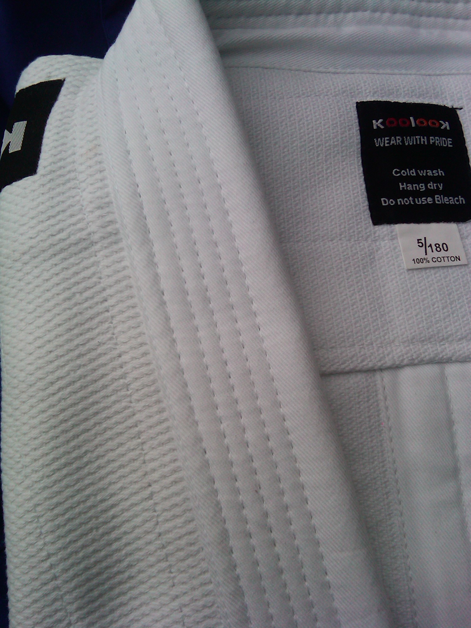 kimono bianco superqualità