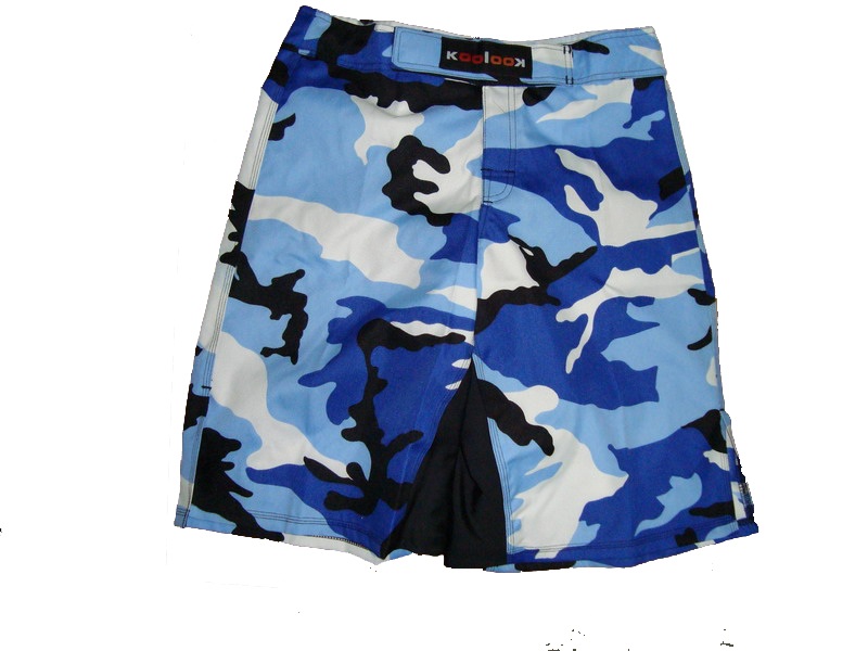 PANTALONCINI MMA BLU