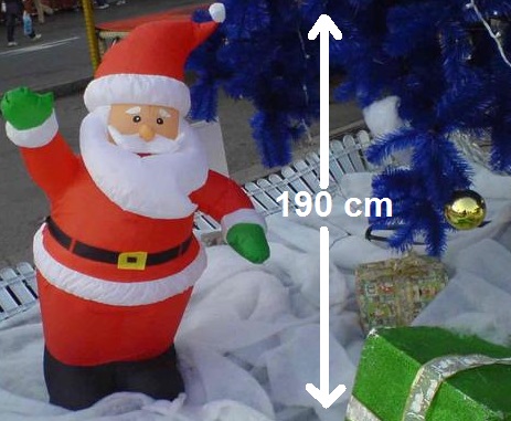 babbo natale gigante gonfiabile babbo natale gonfiabile