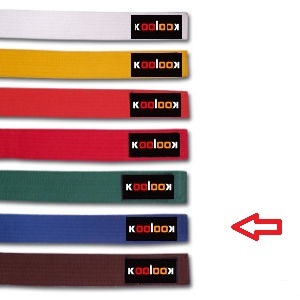 CINTURA BLU JUDO KARATE