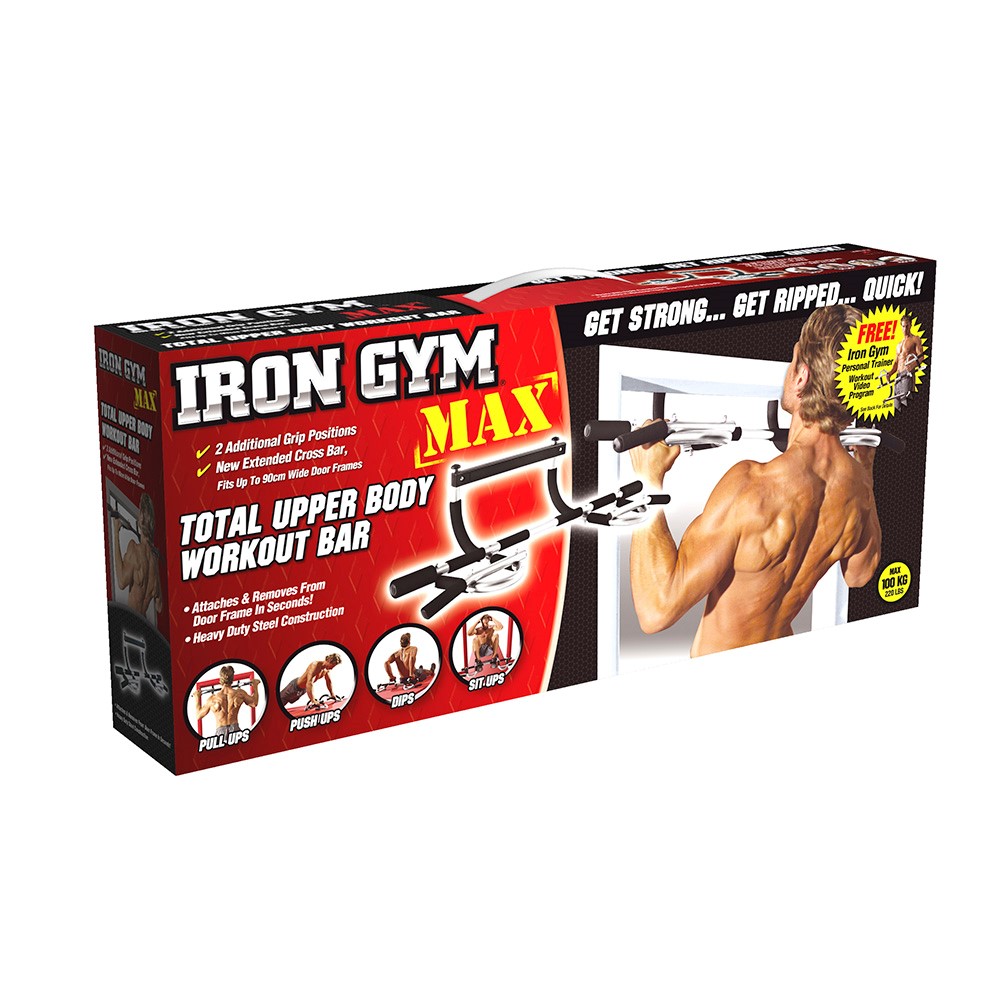 iron gym max trazioni alla sbarra iron gym max scatola regalo